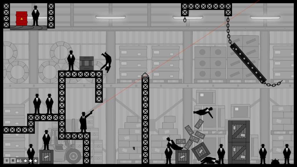 Screen Shot image 1 Ricochet Kills: Noir ستيم كود رقمي