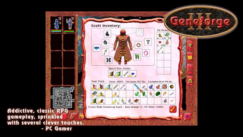 Screen Shot image 1 Geneforge Saga بي سي ستيم كود رقمي