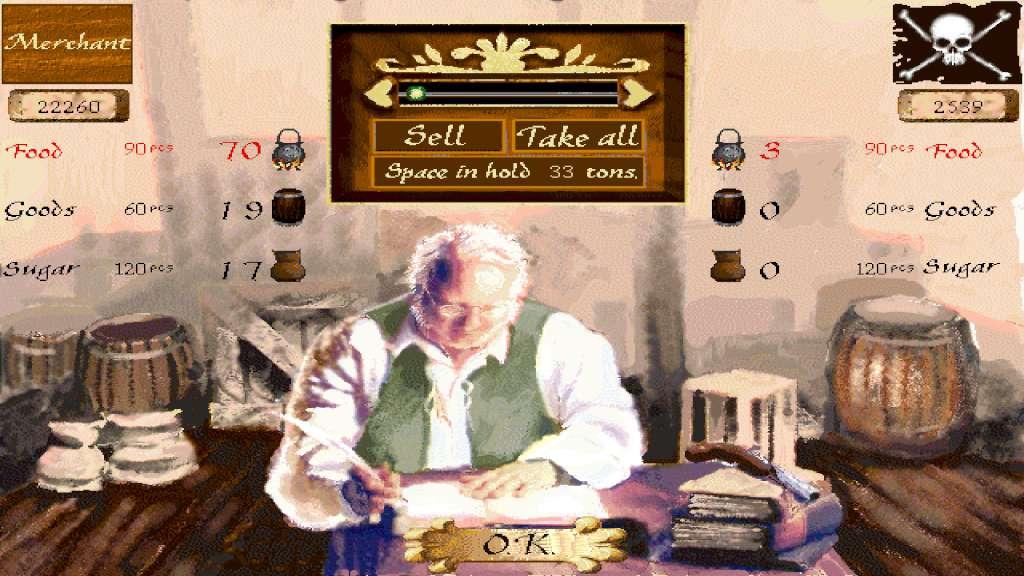 Screen Shot image 2 Sid Meier'S Pirates! Gold بلس (Classic) ستيم كود رقمي