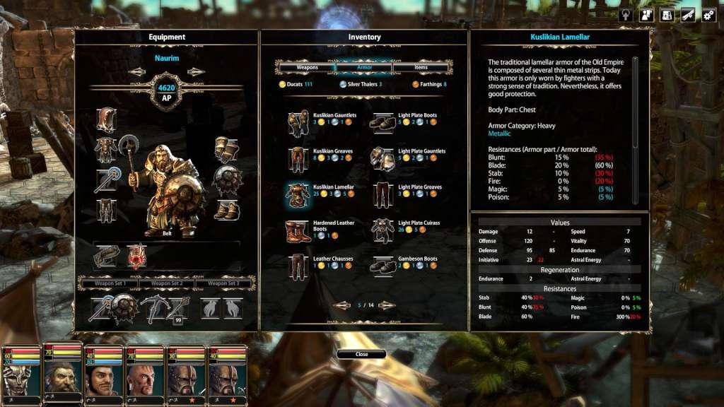 Screen Shot image 4 Blackguards 2 ستيم كود رقمي
