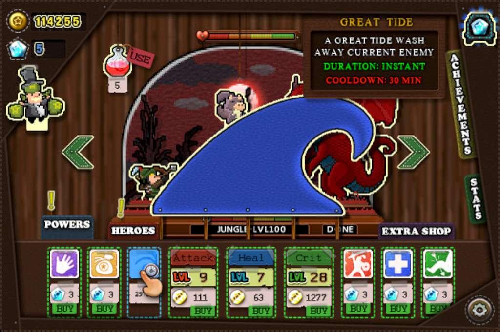 Screen Shot image 4 Tap Heroes ستيم كود رقمي