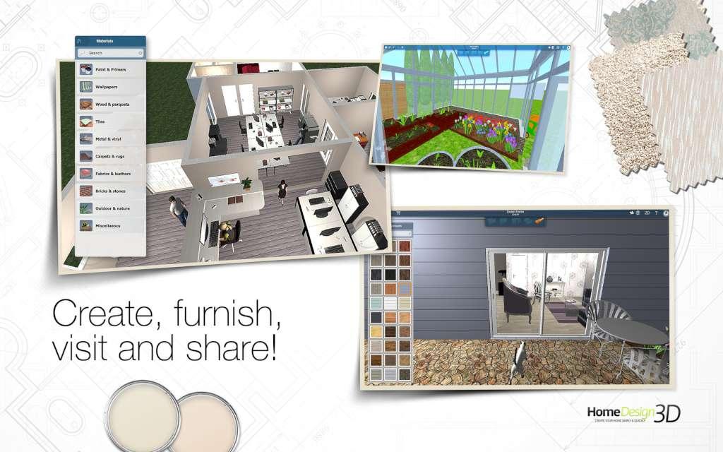 Screen Shot image 1 Home Design 3D ستيم كود رقمي