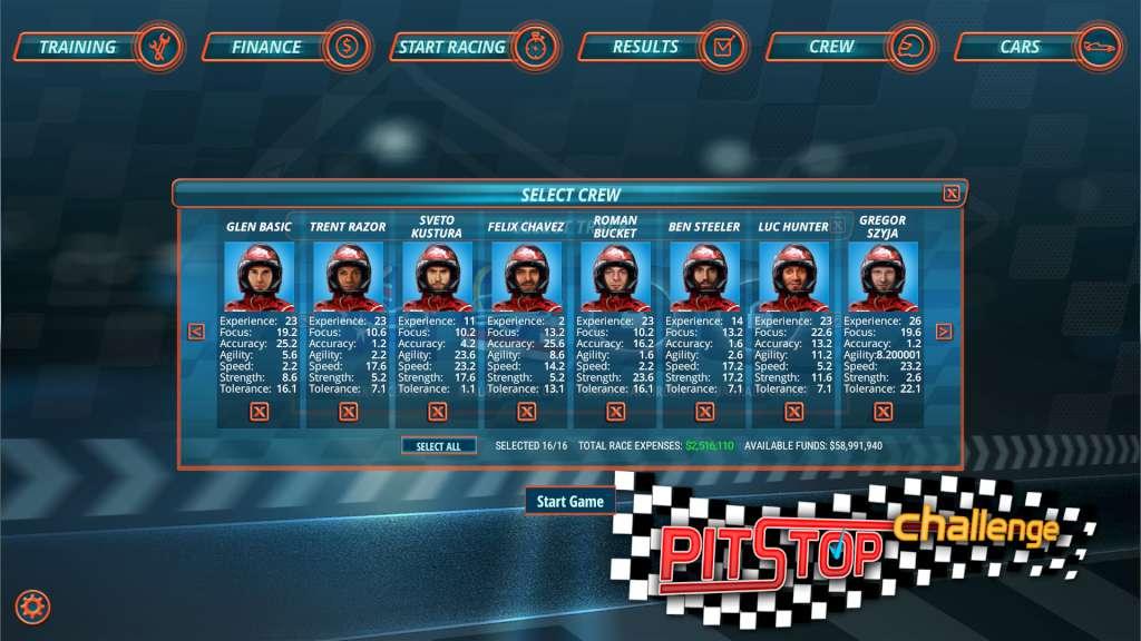 Screen Shot image 2 Pitstop Challenge ستيم كود رقمي