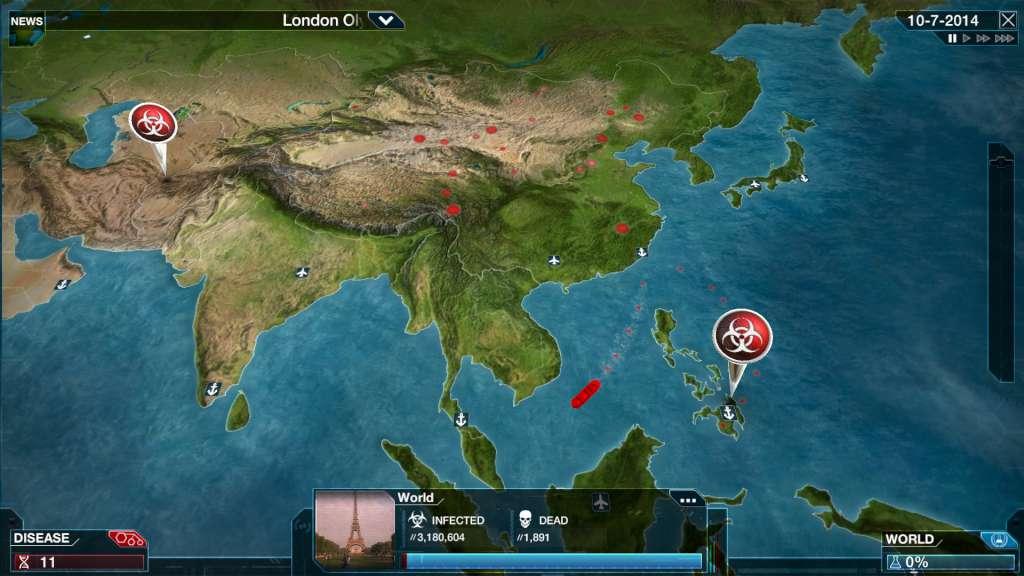 Screen Shot image 2 Plague Inc: Evolved اوروبي اكسبوكس 1 كود رقمي