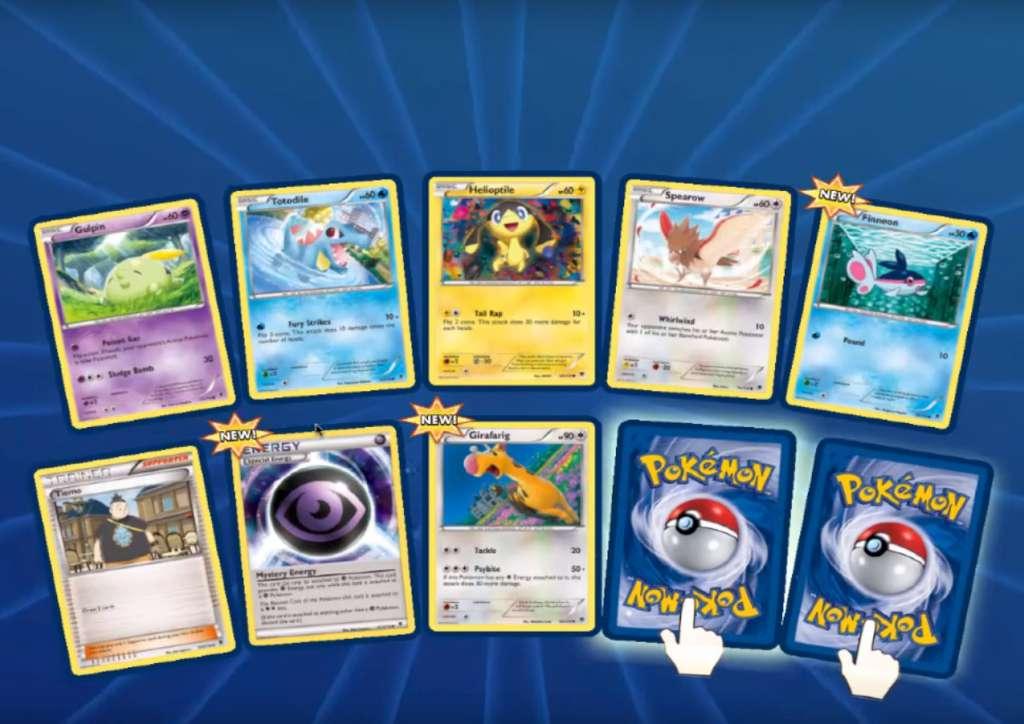 Screen Shot image 2 Pokemon Online TCG 10 Random Cards Booster Pack مفتاح
