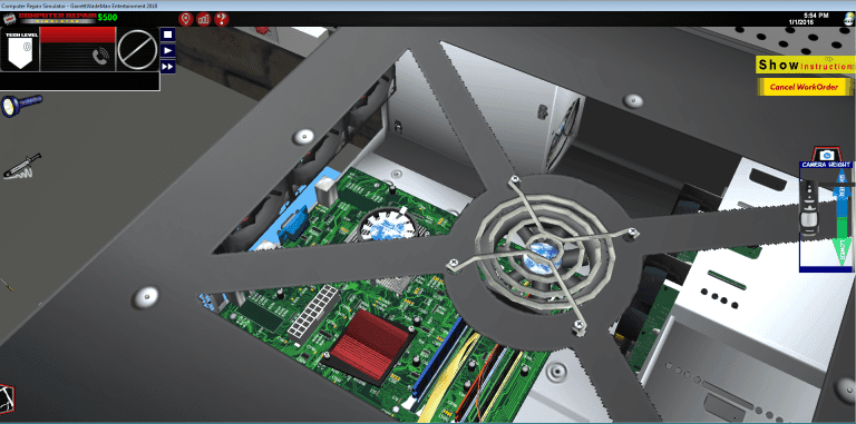 Screen Shot image 2 Computer Repair Simulator Digital Download كود رقمي