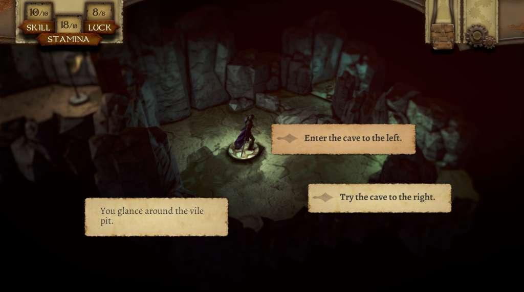 Screen Shot image 2 The Warlock Of Firetop Mountain ستيم كود رقمي