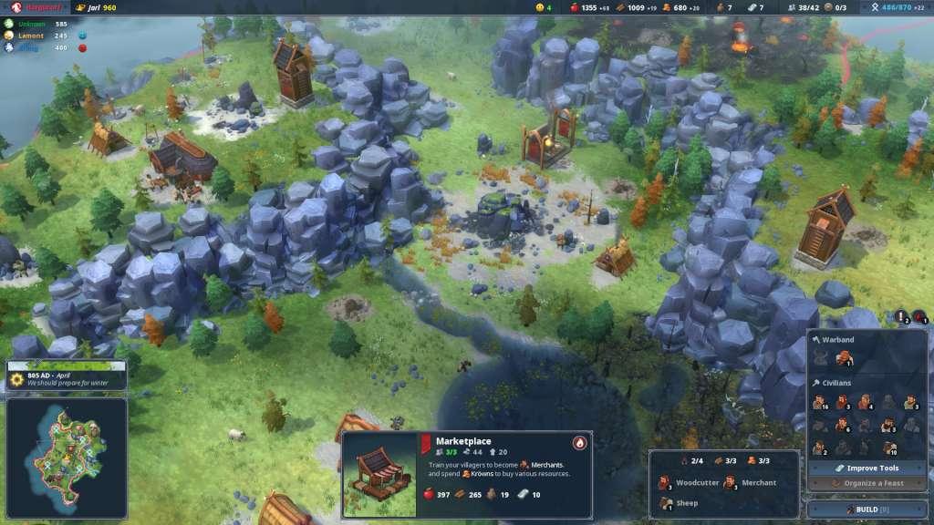 Screen Shot image 2 Northgard اوروبي رابط هديه ستيم