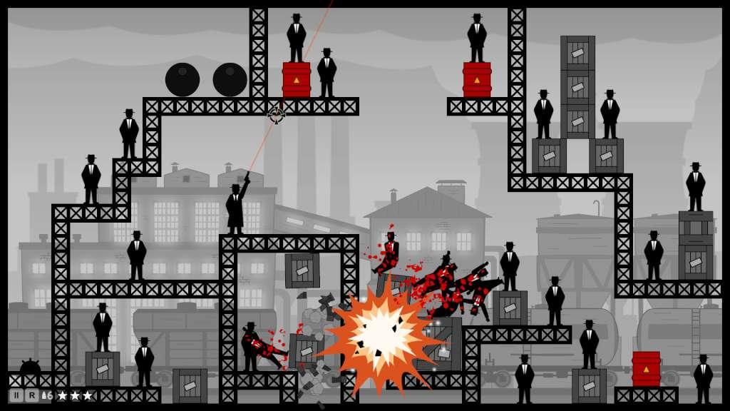 Screen Shot image 2 Ricochet Kills: Noir ستيم كود رقمي