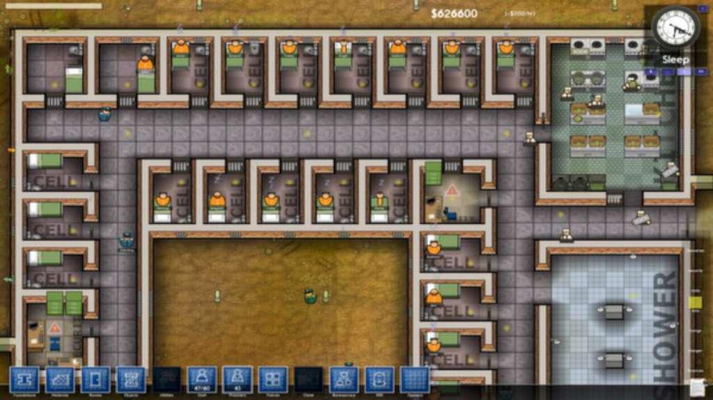 Screen Shot image 0 Prison Architect ستيم هدية