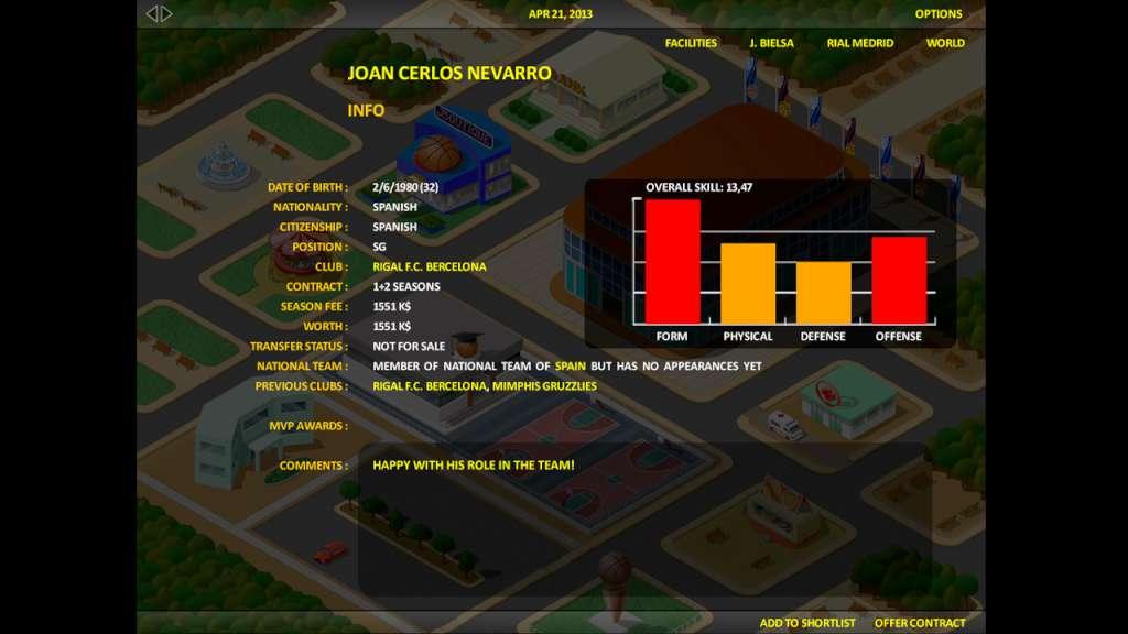 Screen Shot image 2 World Basketball Tycoon ستيم كود رقمي