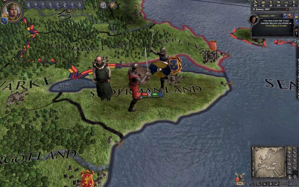 Screen Shot image 1 Crusader Kings II: Dynasty Starter Pack RU/CIS/SA/SEA ستيم كود رقمي