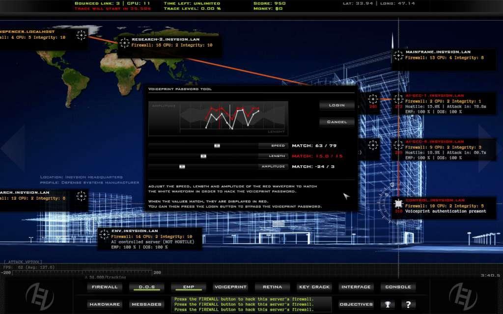 Screen Shot image 0 Hacker Evolution Duality Hardcore حزمة 1 ستيم كود رقمي
