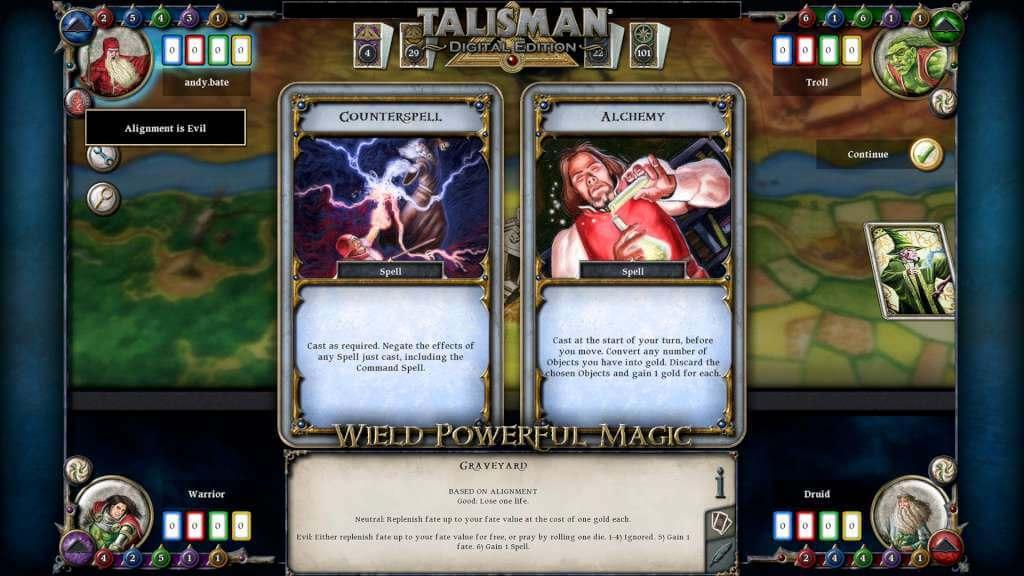 Screen Shot image 2 Talisman: Digital اصدار GOG كود رقمي