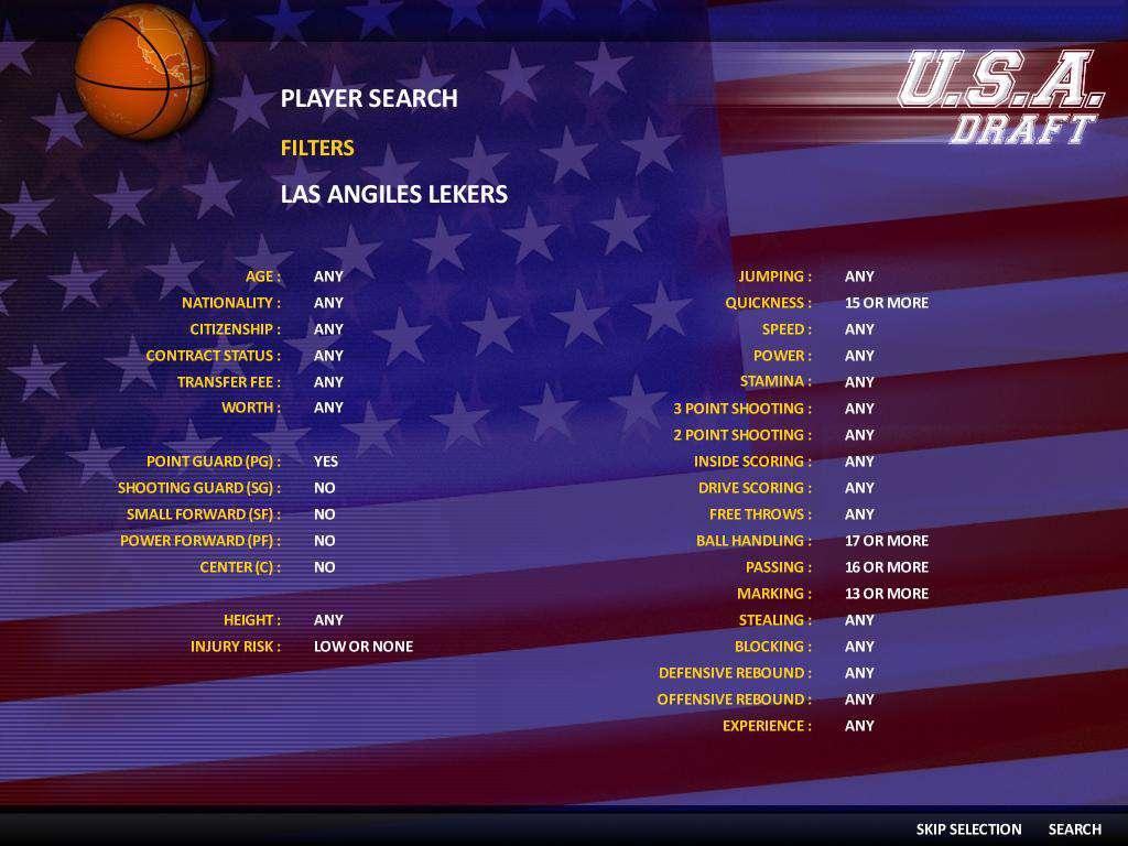 Screen Shot image 4 World Basketball Manager 2010 ستيم كود رقمي