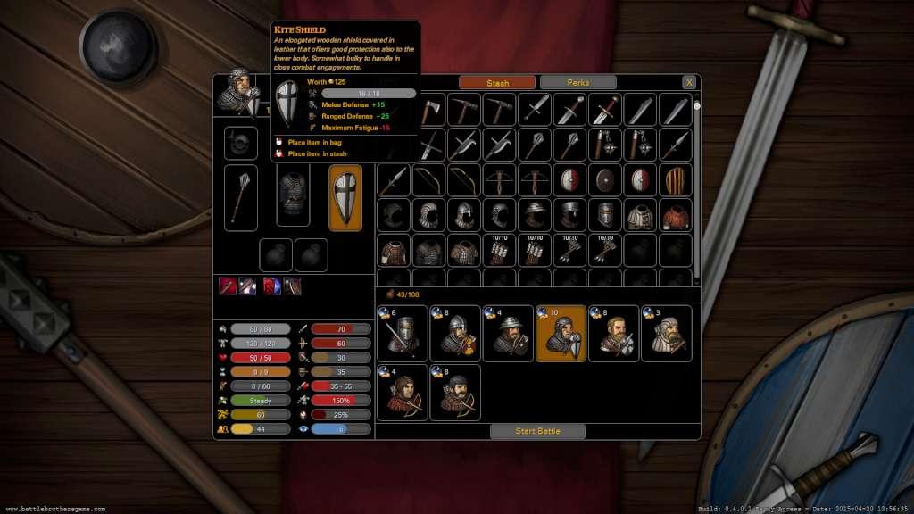 Screen Shot image 1 Battle Brothers رابط هديه ستيم