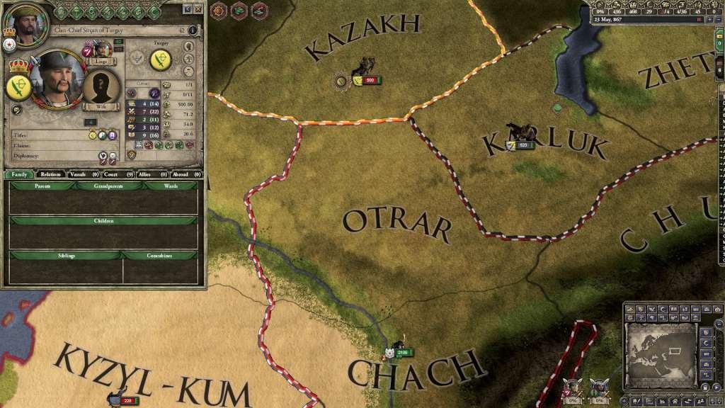 Screen Shot image 5 Crusader Kings II - Horse Lords DLC اوروبي بي سي ستيم كود رقمي
