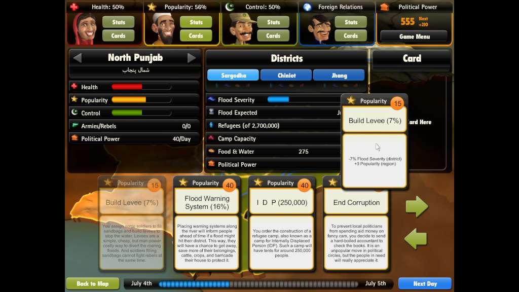 Screen Shot image 3 President For A Day - Floodings ستيم كود رقمي
