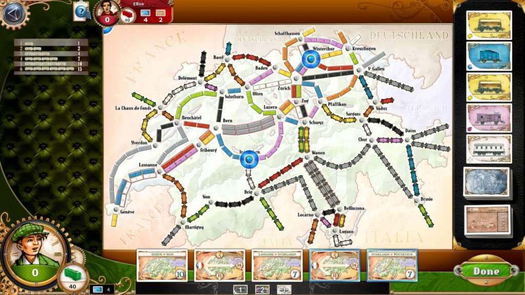Screen Shot image 3 Ticket To Ride Complete Pack ستيم كود رقمي
