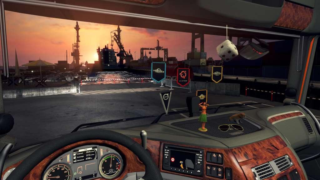 Screen Shot image 1 Euro Truck Simulator 2 - Cabin Accessories DLC CIS بي سي ستيم كود رقمي