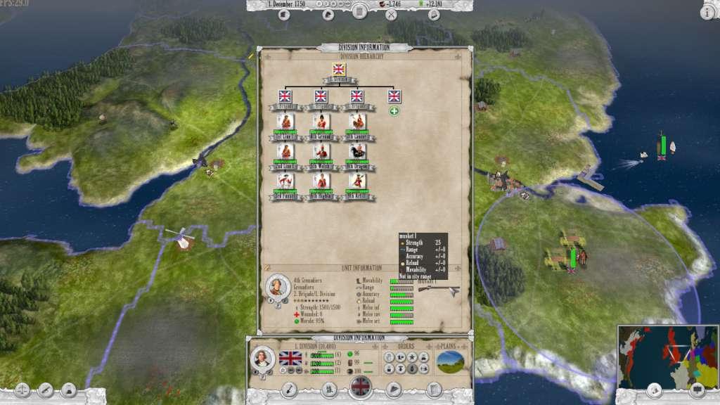 Screen Shot image 5 The Seven سنوات War (1756-1763) ستيم كود رقمي