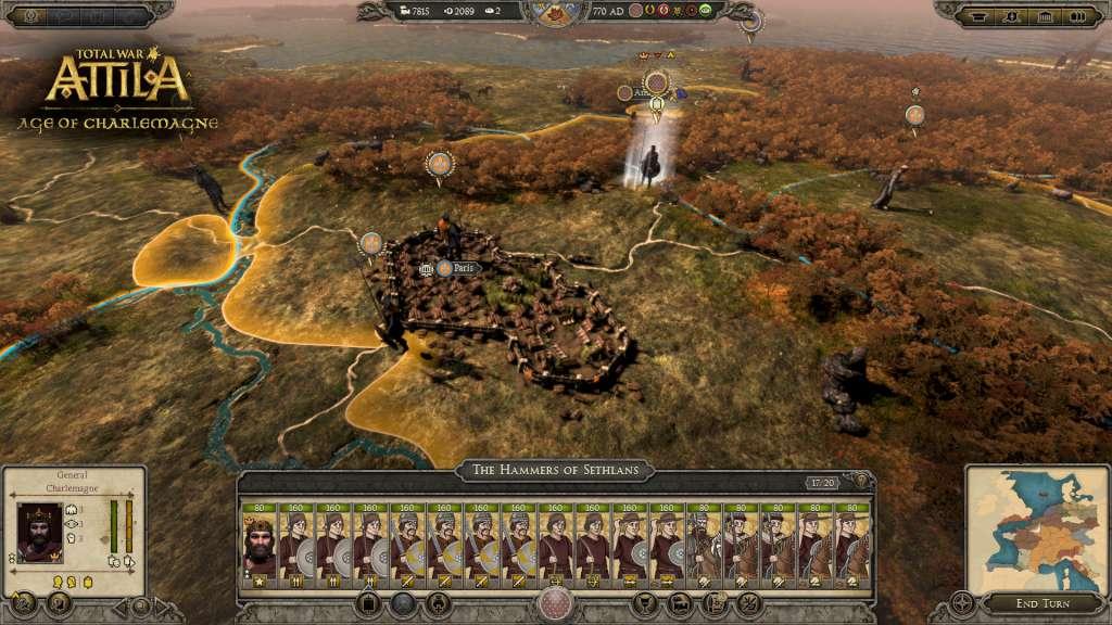 Screen Shot image 3 Total War: ATTILA - Age Of Charlemagne Campaign Pack DLC ستيم كود رقمي