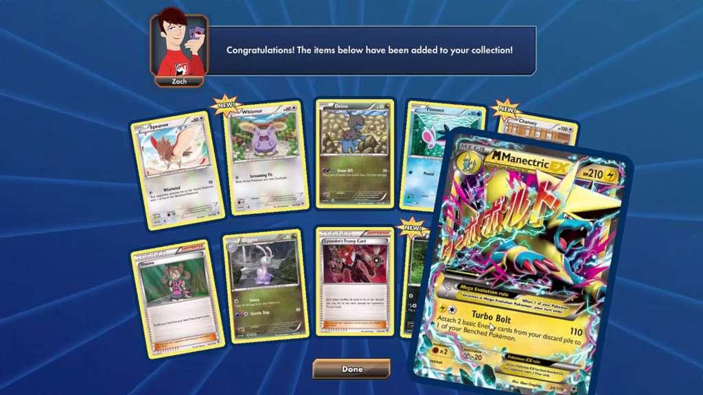 Screen Shot image 3 Pokemon Online TCG 10 Random Cards Booster Pack مفتاح