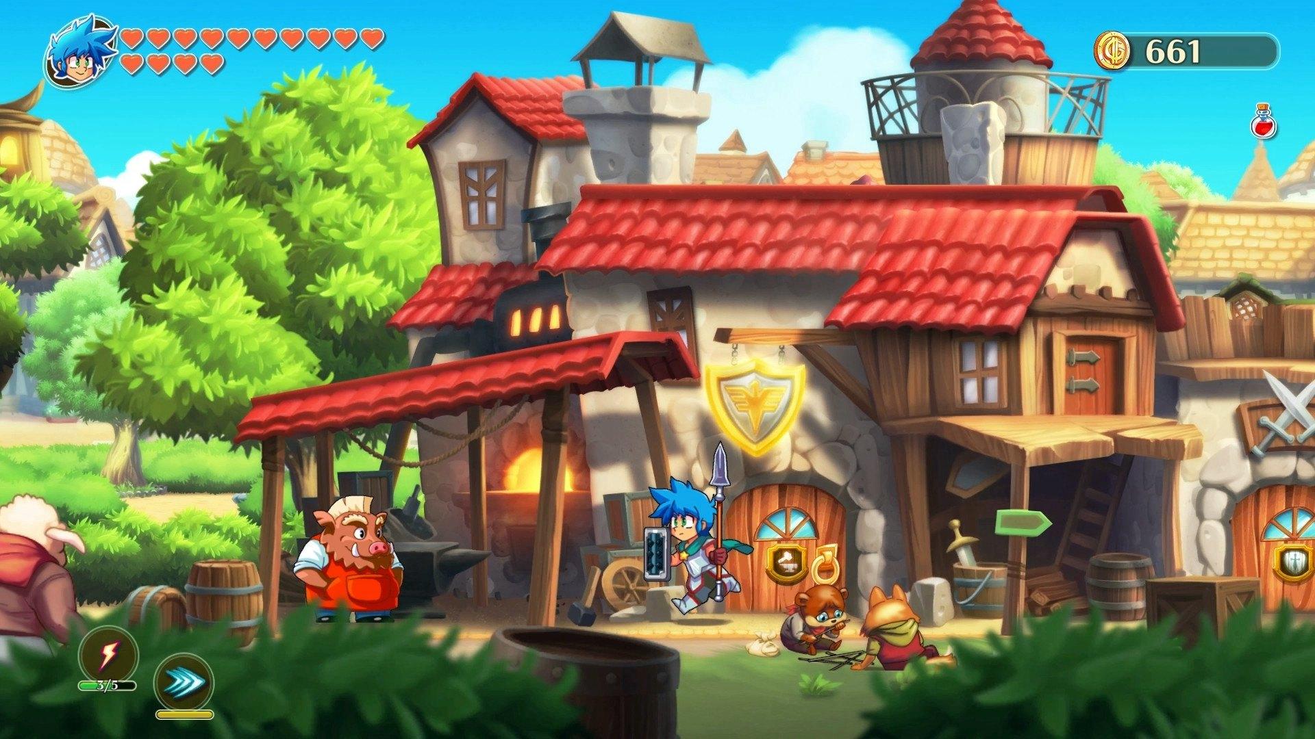 Screen Shot image 0 Monster Boy And The Cursed Kingdom بي سي ستيم كود رقمي
