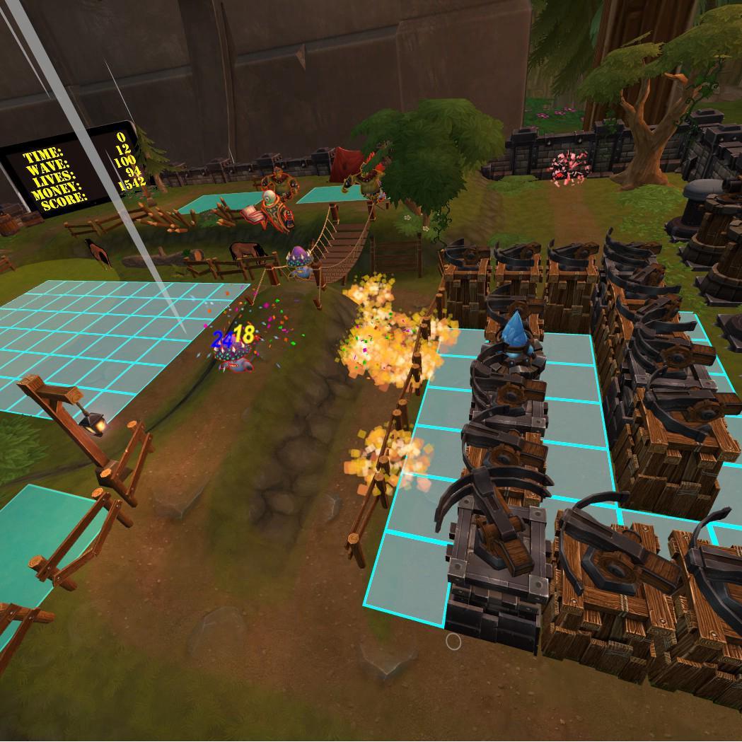 Screen Shot image 1 Domain Defense VR ستيم كود رقمي