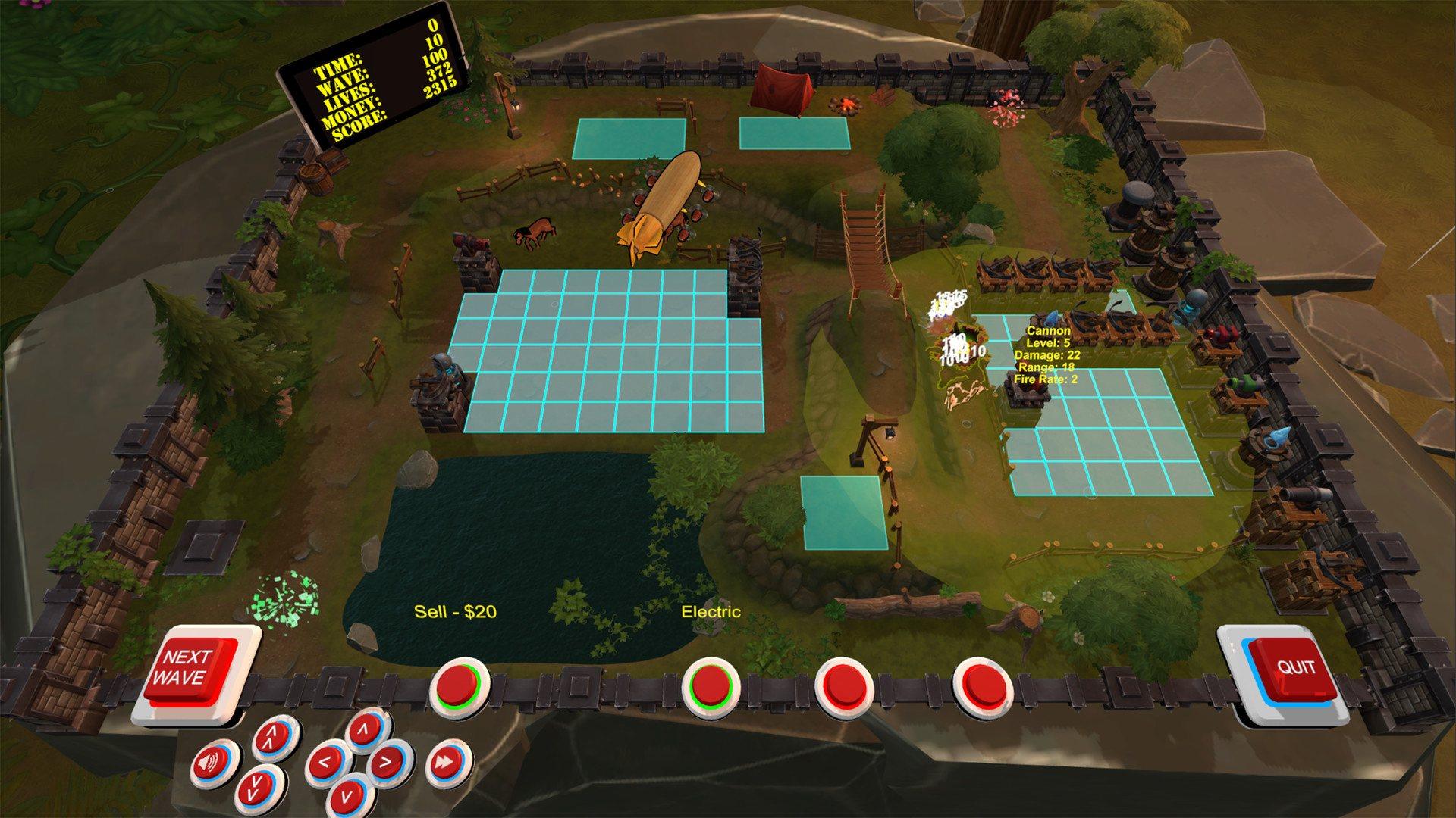 Screen Shot image 4 Domain Defense VR ستيم كود رقمي