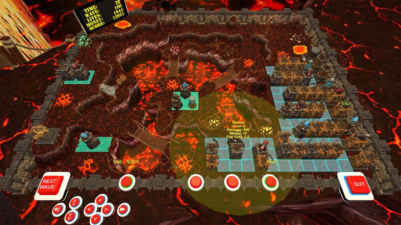 Screen Shot image 7 Domain Defense VR ستيم كود رقمي