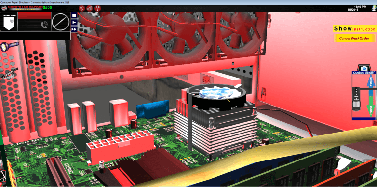 Screen Shot image 3 Computer Repair Simulator Digital Download كود رقمي