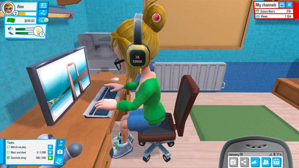 Screen Shot image 3 Youtubers Life رابط هديه ستيم