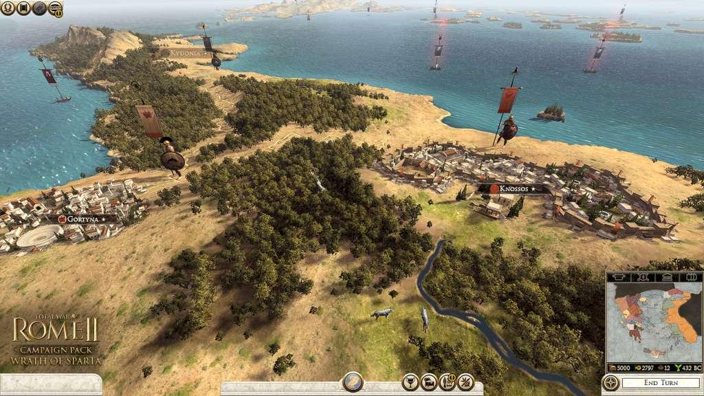 Screen Shot image 3 Total War: ROME II - Wrath Of Sparta DLC بي سي ستيم كود رقمي