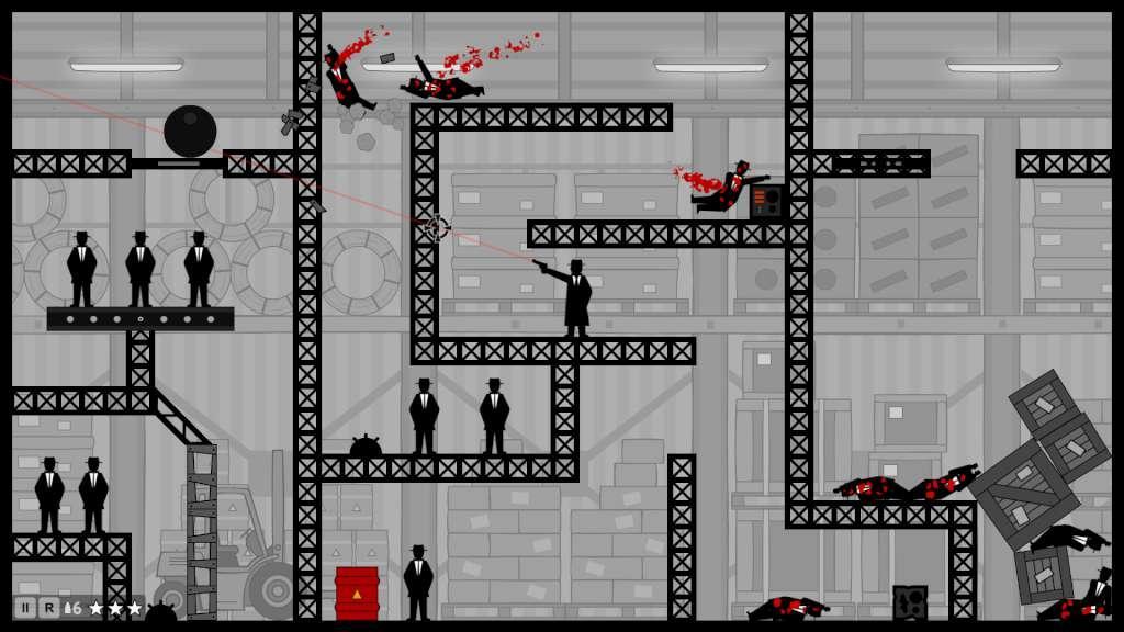 Screen Shot image 3 Ricochet Kills: Noir ستيم كود رقمي
