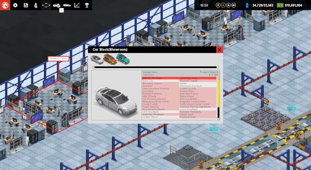 Screen Shot image 3 Production Line: Car Factory Simulation رابط هديه ستيم