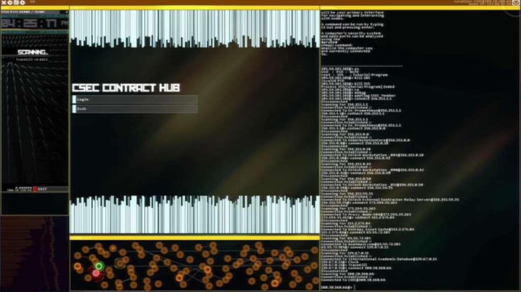 Screen Shot image 2 Hacknet اصدار النسخة الكاملة اوروبي بي سي ستيم كود رقمي