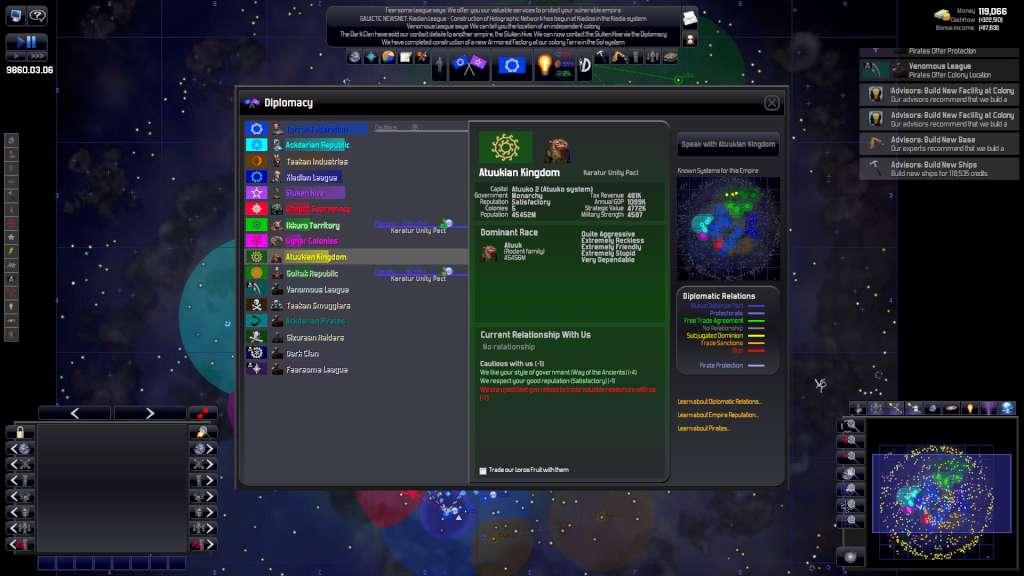 Screen Shot image 1 Distant Worlds: Universe بي سي ستيم هدية