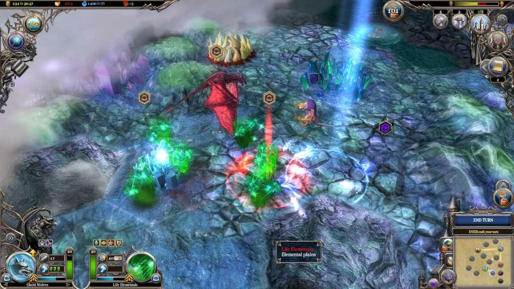 Warlock 2: The Exiled - Three Mighty Mages ستيم كود رقمي