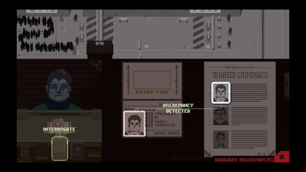 Screen Shot image 4 Papers, Please اوروبي رابط هديه ستيم