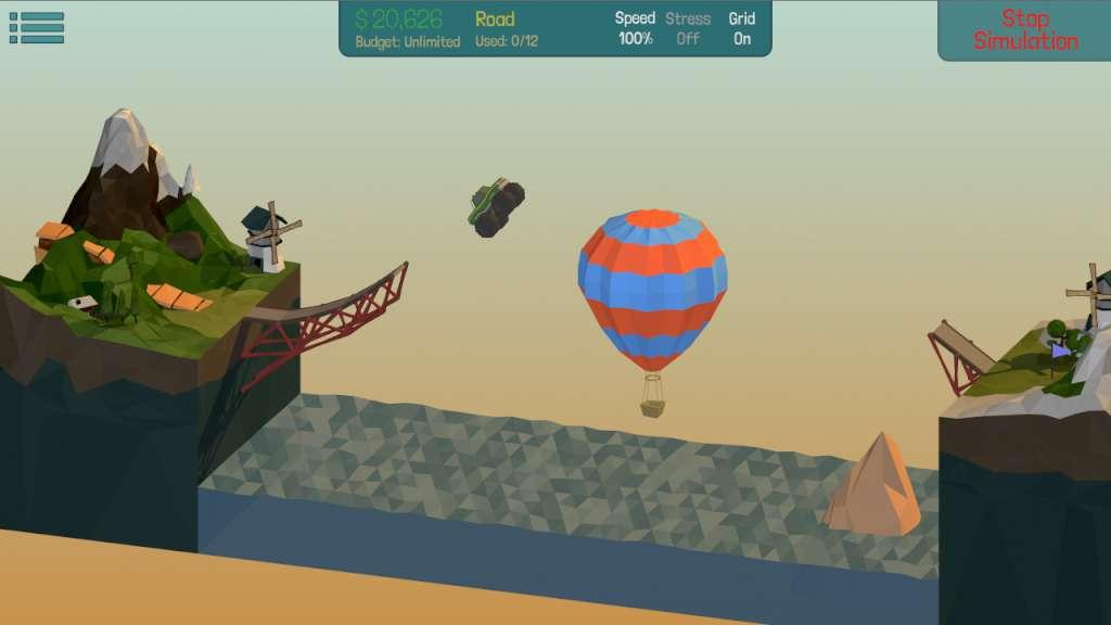 Screen Shot image 5 Poly Bridge اوروبي ستيم كود رقمي