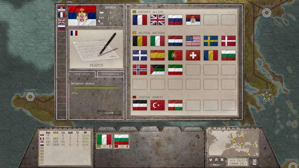 Screen Shot image 3 Commander: The Great War اوروبي بي سي ستيم كود رقمي