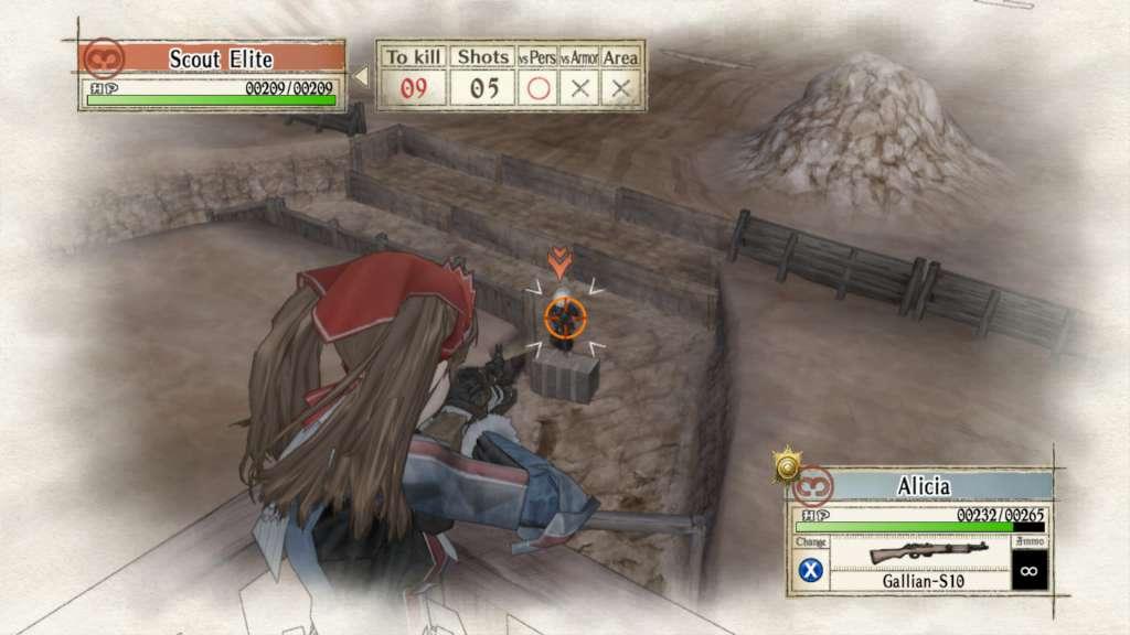 Screen Shot image 1 Valkyria Chronicles ستيم كود رقمي