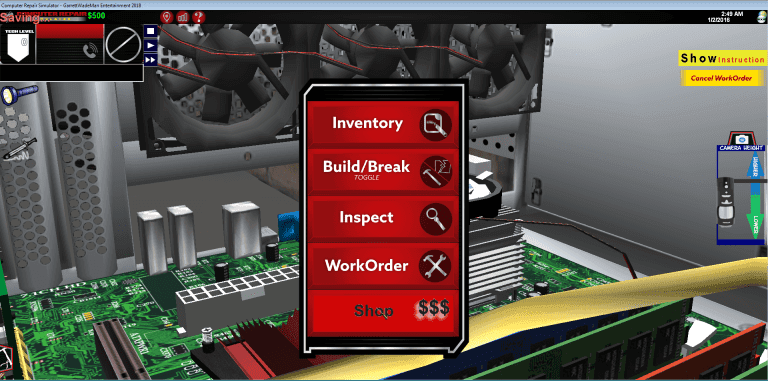 Screen Shot image 4 Computer Repair Simulator Digital Download كود رقمي
