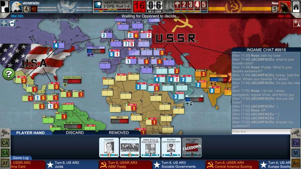 Screen Shot image 4 Twilight Struggle ستيم كود رقمي