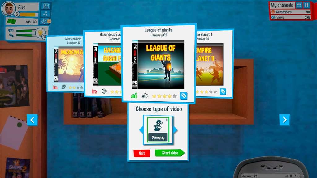 Screen Shot image 4 Youtubers Life رابط هديه ستيم