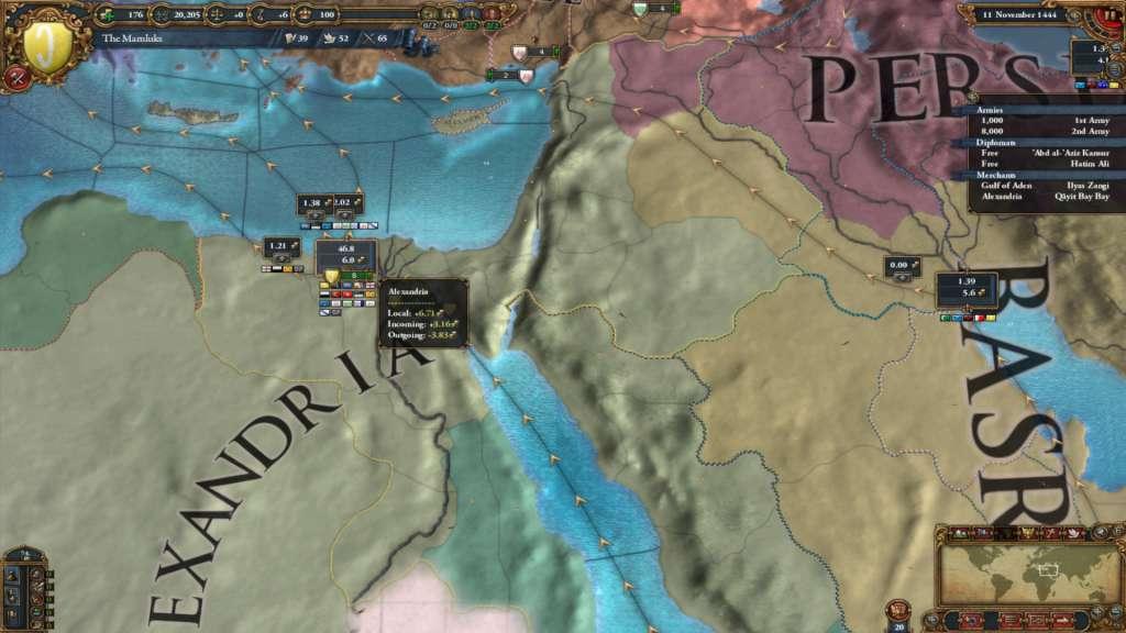 Screen Shot image 2 Europa Universalis IV: Empire Founder Pack بي سي ستيم كود رقمي