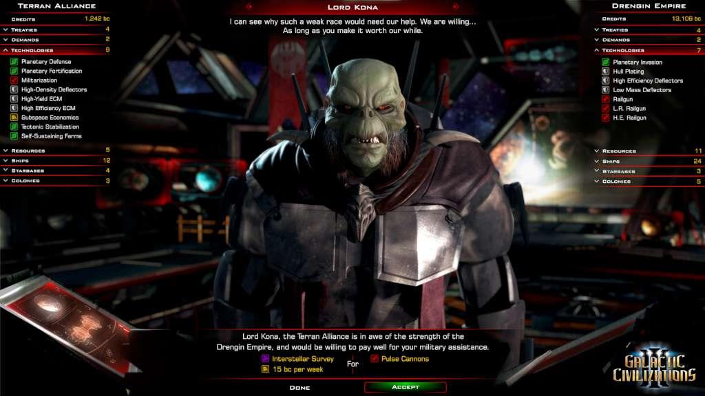 Screen Shot image 0 Galactic Civilizations III - The Mech Parts Kit DLC ستيم كود رقمي