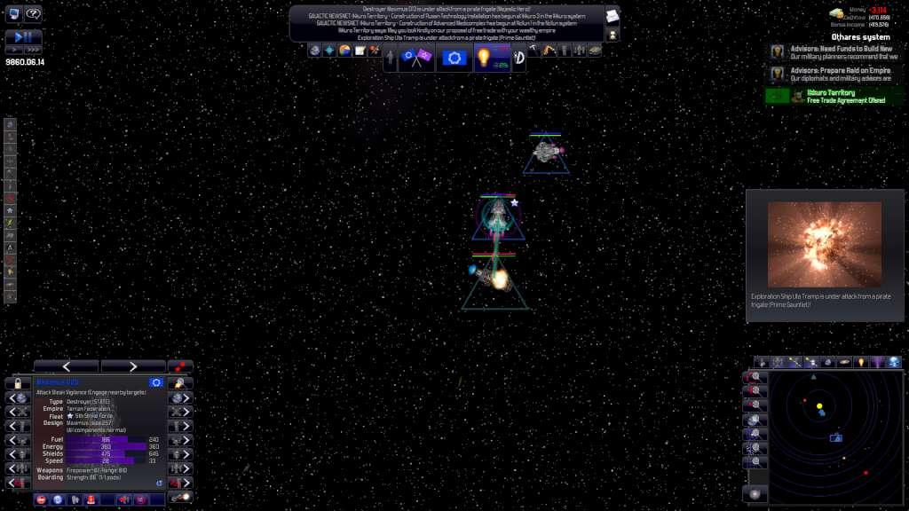 Screen Shot image 3 Distant Worlds: Universe بي سي ستيم هدية