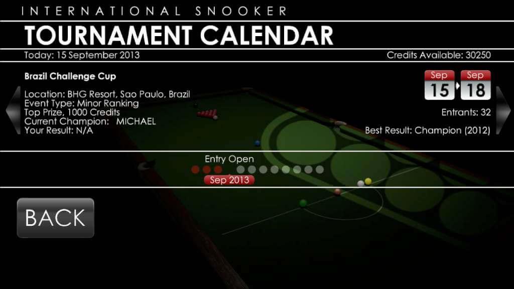 Screen Shot image 0 International Snooker اوروبي ستيم كود رقمي